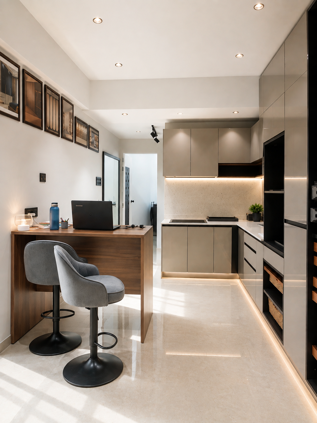 Modern kitchen interior design